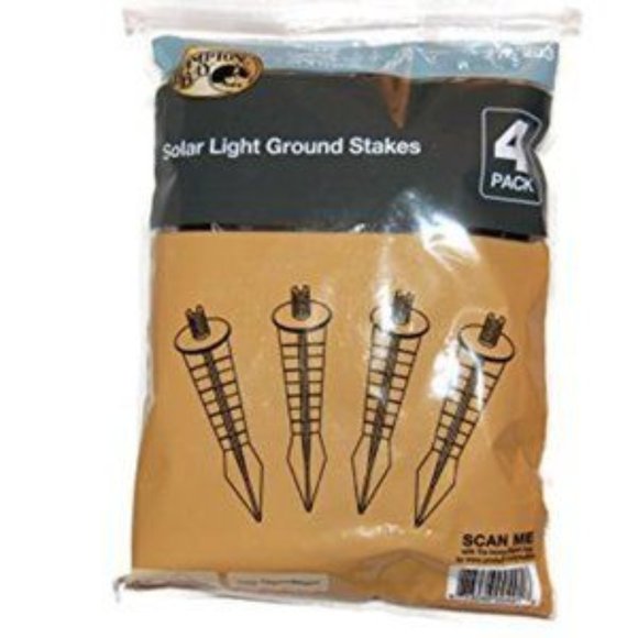 Open package- Solar Light Replacement Ground Stakes (4 pack) - Picture 3 of 4